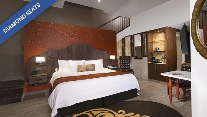 DELUXE SKY TERRACE – DIAMOND SEATS