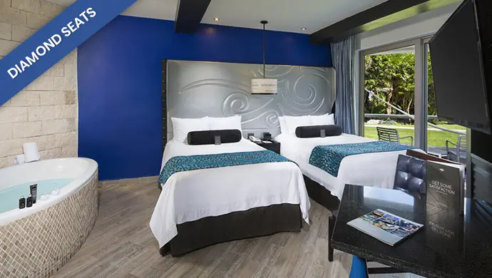 DELUXE GOLD – HAVEN (DIAMOND SEATS) (2 Beds)