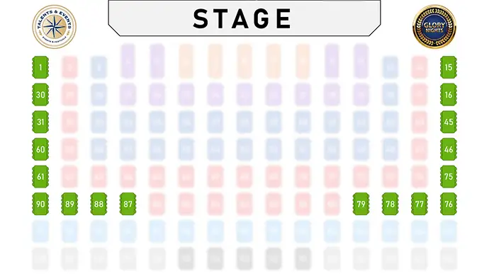 PREMIUM SEATS A-MAP