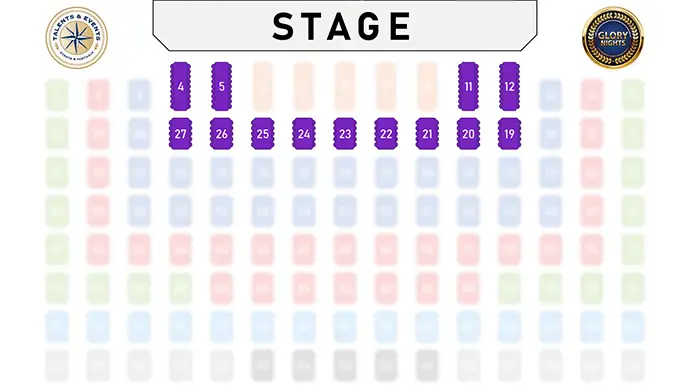 VIP SEATS A-MAP